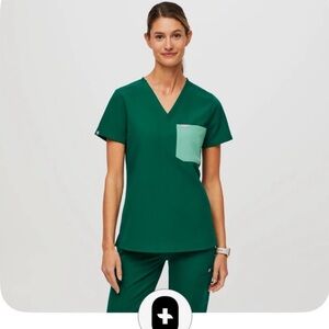 FIGS Hunter + Surgical Green Zamora Scrub Set